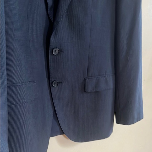 Hugo Boss 100% Virgin Wool Men's Navy Blazer sz 36S - Picture 3 of 12